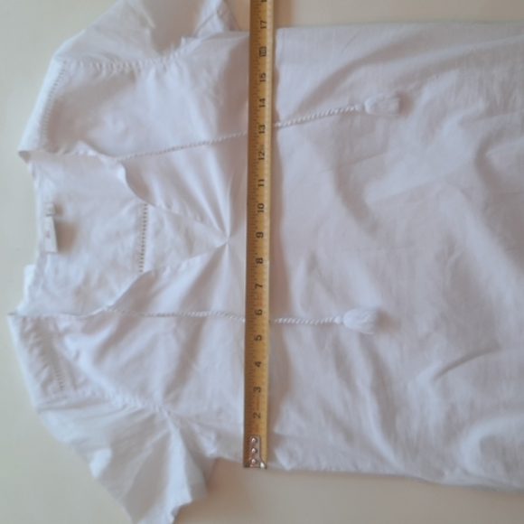 AG Adriano Goldshmeid Poppy Tee Dress True White - Picture 12 of 13